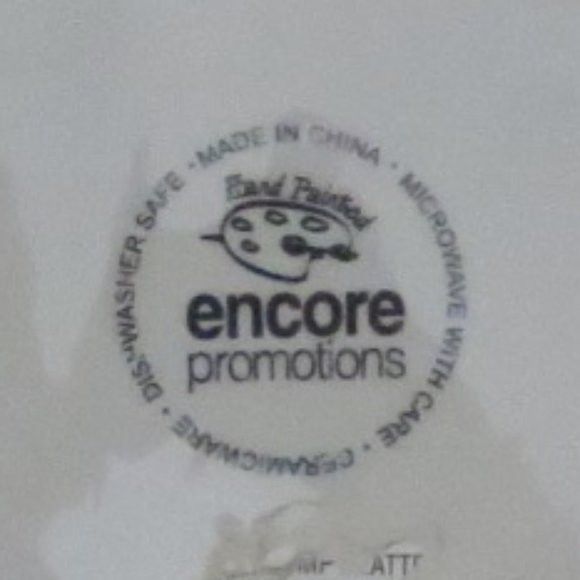 Encore Promotions Appetizer Dish Coral Ceramicware Shrimp Shaped Hand Painted - Picture 5 of 6